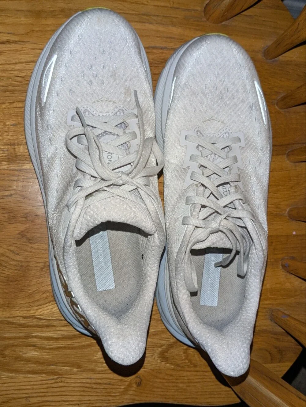 Hoka Clifton 9 Nimbus Cloud Grey Running Shoes Sneakers Size 8.5